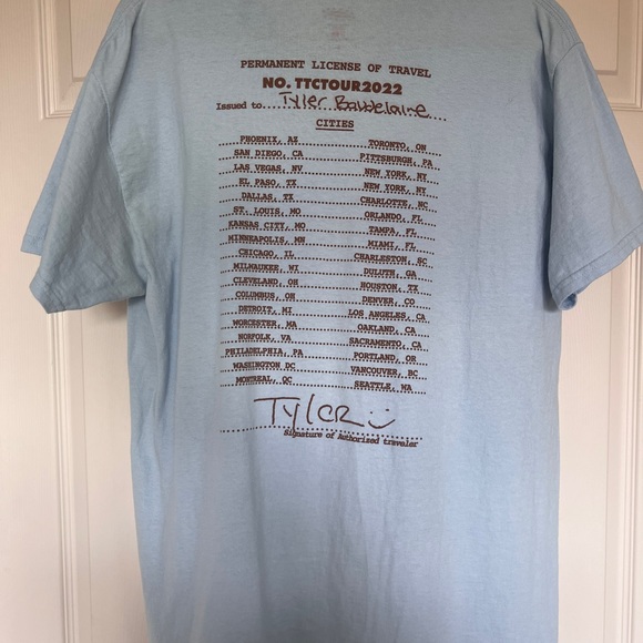 Authentic Tyler, The Creator Concert Merch - Picture 3 of 5